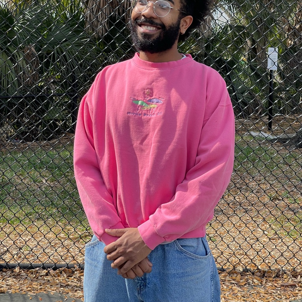 Vintage pink sweater